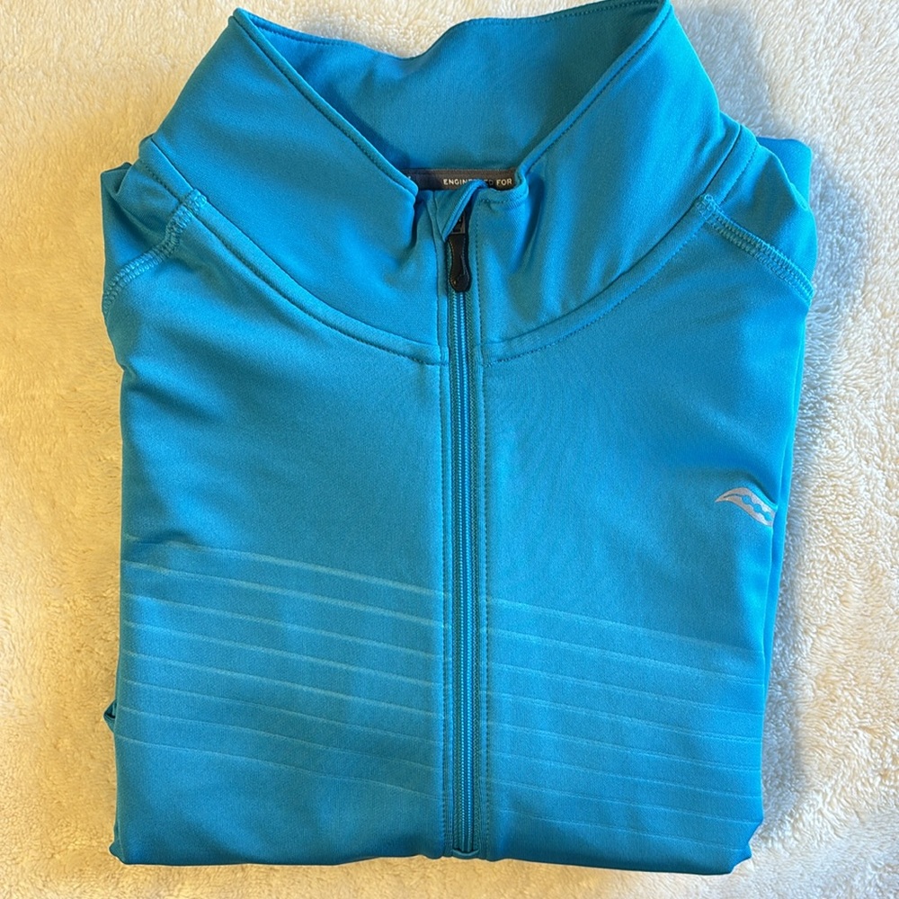 Men’s Saucony 1/4 zip - Picture 2 of 6